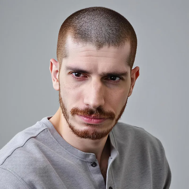 Johnny Gérard smiling in front of a neutral backdrop